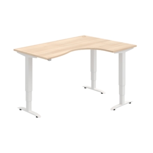 MST 3 2005 L – rohový výškově stavitelný stůl 160 × 120 cm, standardní ovladač Hobis MST 3 2005 L – rohový výškově stavitelný stůl 160 × 120 cm, standardní ovladač Hobis
