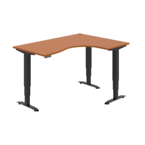MST 3M 2005 L – rohový výškově stavitelný stůl 160 × 120 cm, paměťový ovladač Hobis MST 3M 2005 L – rohový výškově stavitelný stůl 160 × 120 cm, paměťový ovladač Hobis