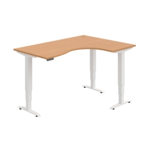 MST 3M 2005 L – rohový výškově stavitelný stůl 160 × 120 cm, paměťový ovladač Hobis MST 3M 2005 L – rohový výškově stavitelný stůl 160 × 120 cm, paměťový ovladač Hobis
