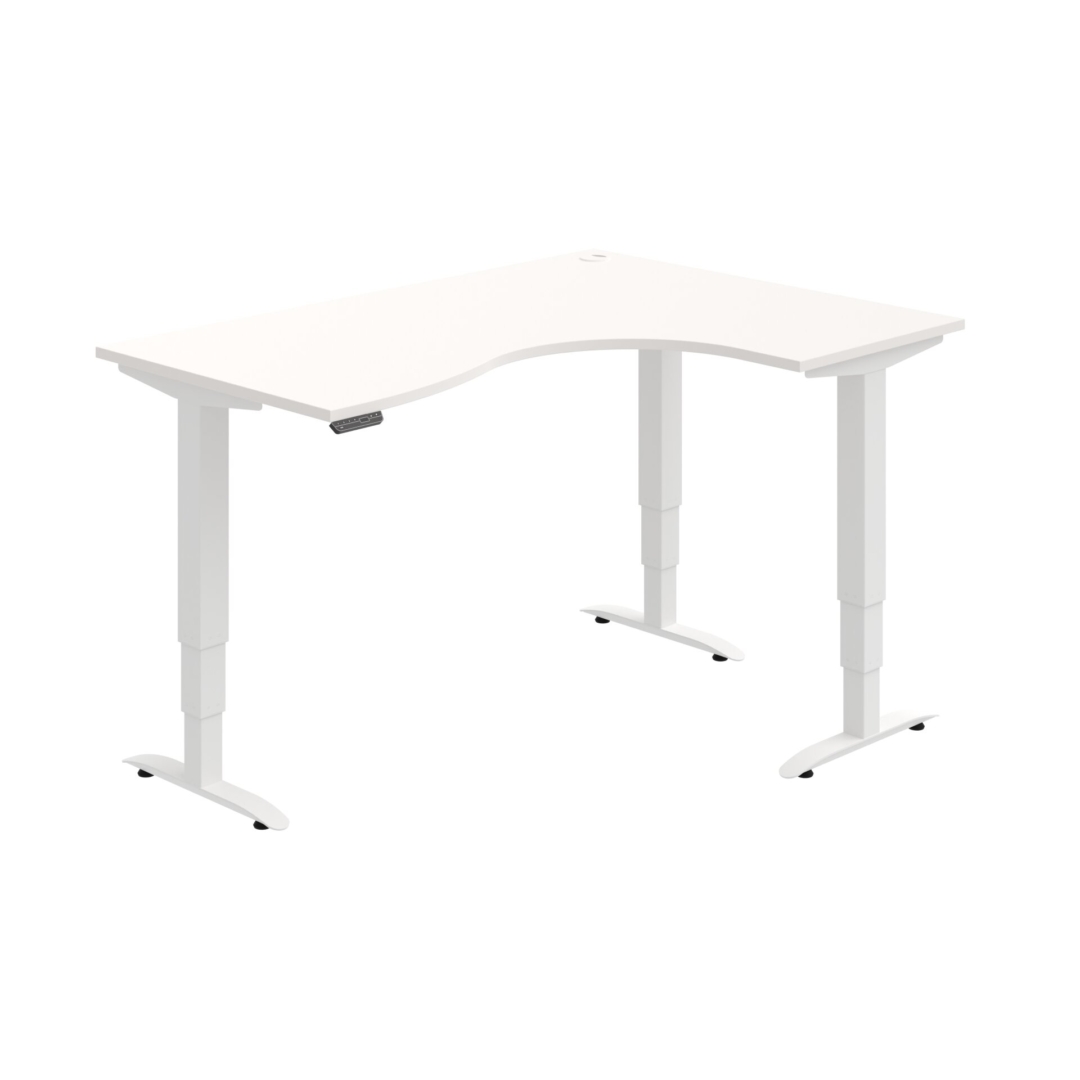MST 3M 2005 L – rohový výškově stavitelný stůl 160 × 120 cm, paměťový ovladač Hobis MST 3M 2005 L – rohový výškově stavitelný stůl 160 × 120 cm, paměťový ovladač Hobis