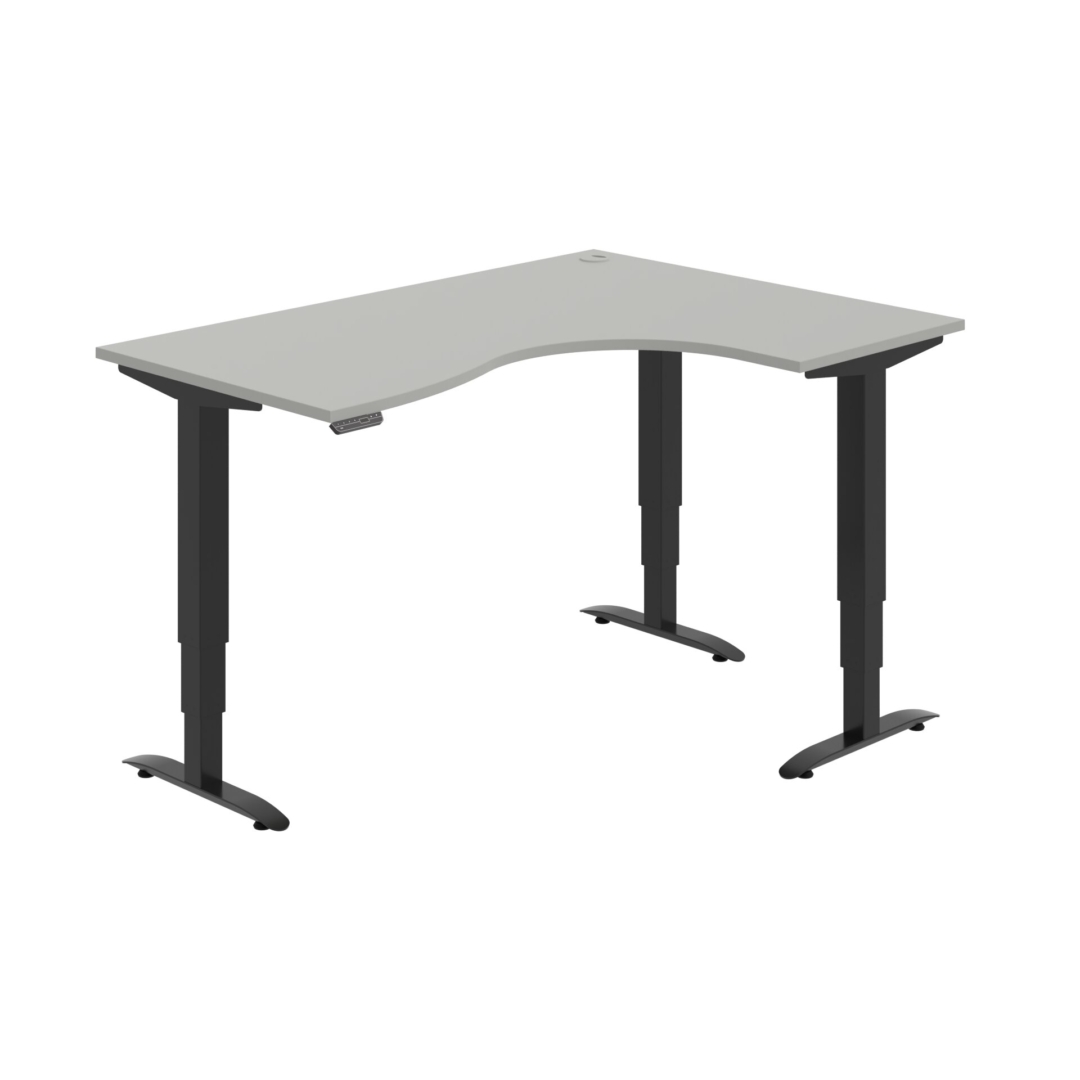 MST 3M 2005 L – rohový výškově stavitelný stůl 160 × 120 cm, paměťový ovladač Hobis MST 3M 2005 L – rohový výškově stavitelný stůl 160 × 120 cm, paměťový ovladač Hobis