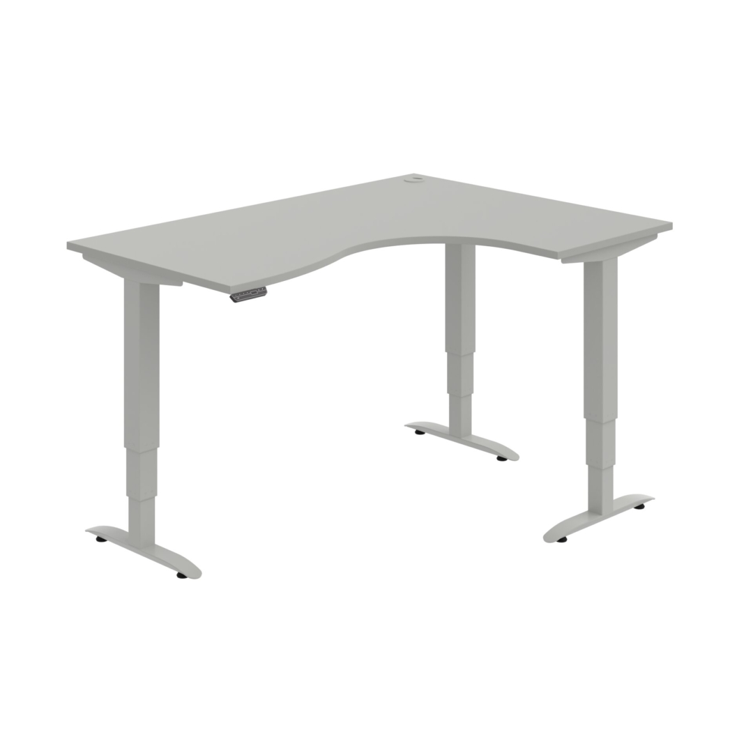 MST 3M 2005 L – rohový výškově stavitelný stůl 160 × 120 cm, paměťový ovladač Hobis MST 3M 2005 L – rohový výškově stavitelný stůl 160 × 120 cm, paměťový ovladač Hobis