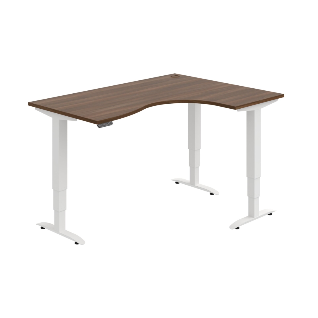 MST 3M 2005 L – rohový výškově stavitelný stůl 160 × 120 cm, paměťový ovladač Hobis MST 3M 2005 L – rohový výškově stavitelný stůl 160 × 120 cm, paměťový ovladač Hobis