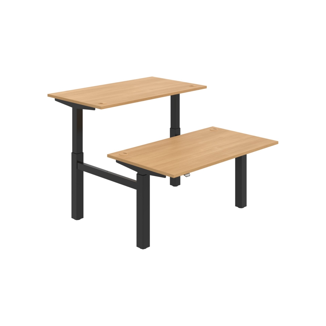 MSD 2 1400 – výškově stavitelný stůl 140 × 168 cm, standardní ovladač Hobis MSD 2 1400 – výškově stavitelný stůl 140 × 168 cm, standardní ovladač Hobis
