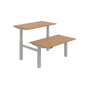 MSD 2M 1400 – výškově stavitelný stůl 140 × 168 cm, paměťový ovladač Hobis