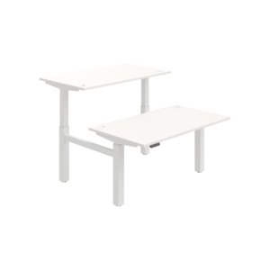 MSD 2M 1400 – výškově stavitelný stůl 140 × 168 cm, paměťový ovladač Hobis