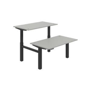 MSD 2M 1400 – výškově stavitelný stůl 140 × 168 cm, paměťový ovladač Hobis