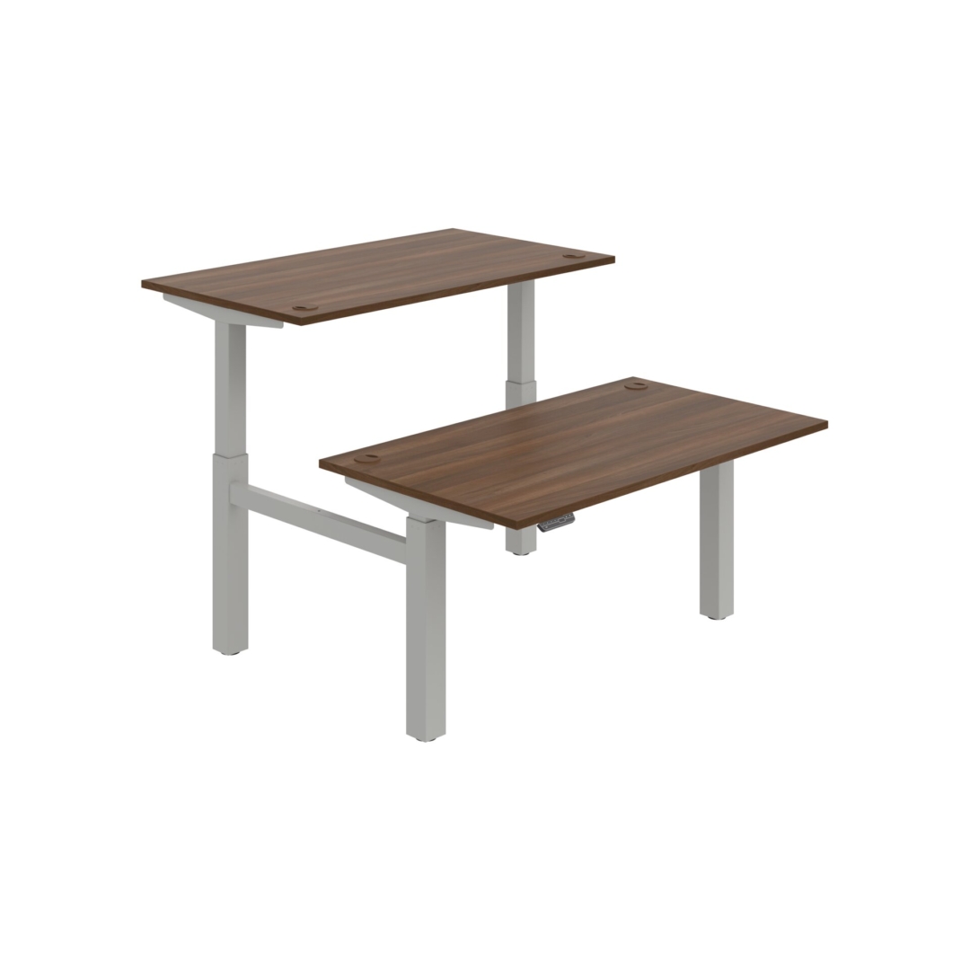 MSD 2M 1400 – výškově stavitelný stůl 140 × 168 cm, paměťový ovladač Hobis