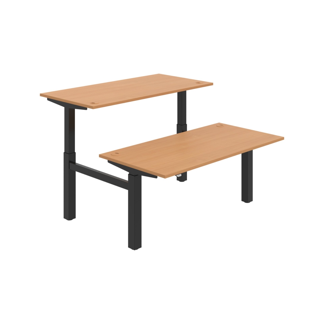 MSD 2 1600 – výškově stavitelný stůl 160 × 168 cm, standardní ovladač Hobis MSD 2 1600 – výškově stavitelný stůl 160 × 168 cm, standardní ovladač Hobis
