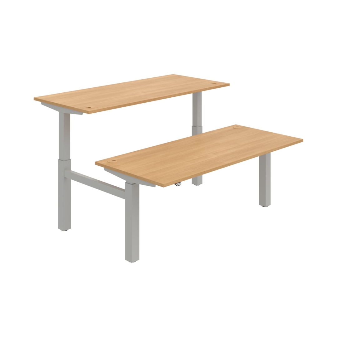 MSD 2 1800 – výškově stavitelný stůl 180 × 168 cm, standardní ovladač Hobis MSD 2 1800 – výškově stavitelný stůl 180 × 168 cm, standardní ovladač Hobis