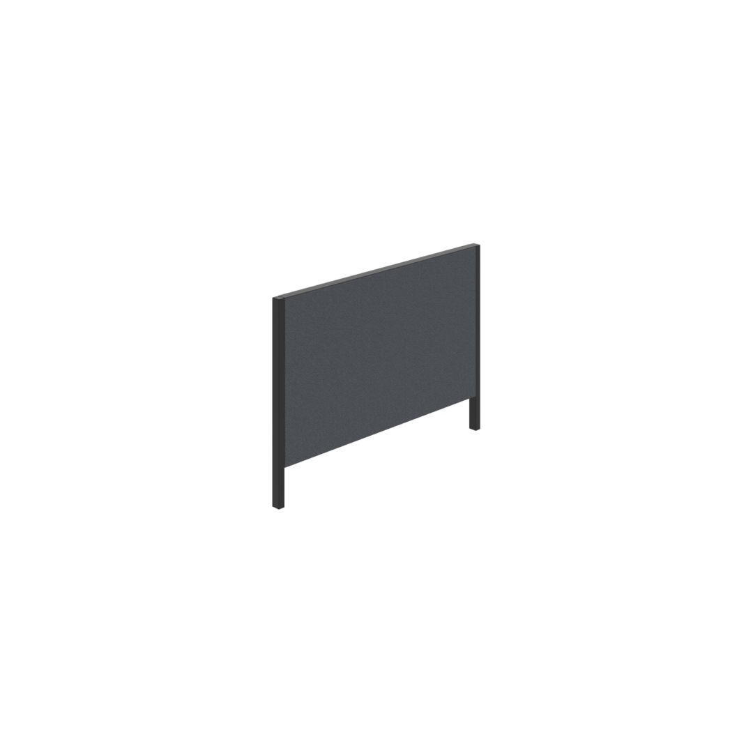 MSD TPA 3 1200 – akustický paravan pro stůl DUAL 3 segmentový, délky 120 cm Hobis