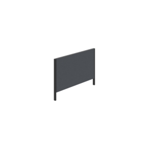 MSD TPA 3 1200 – akustický paravan pro stůl DUAL 3 segmentový, délky 120 cm Hobis
