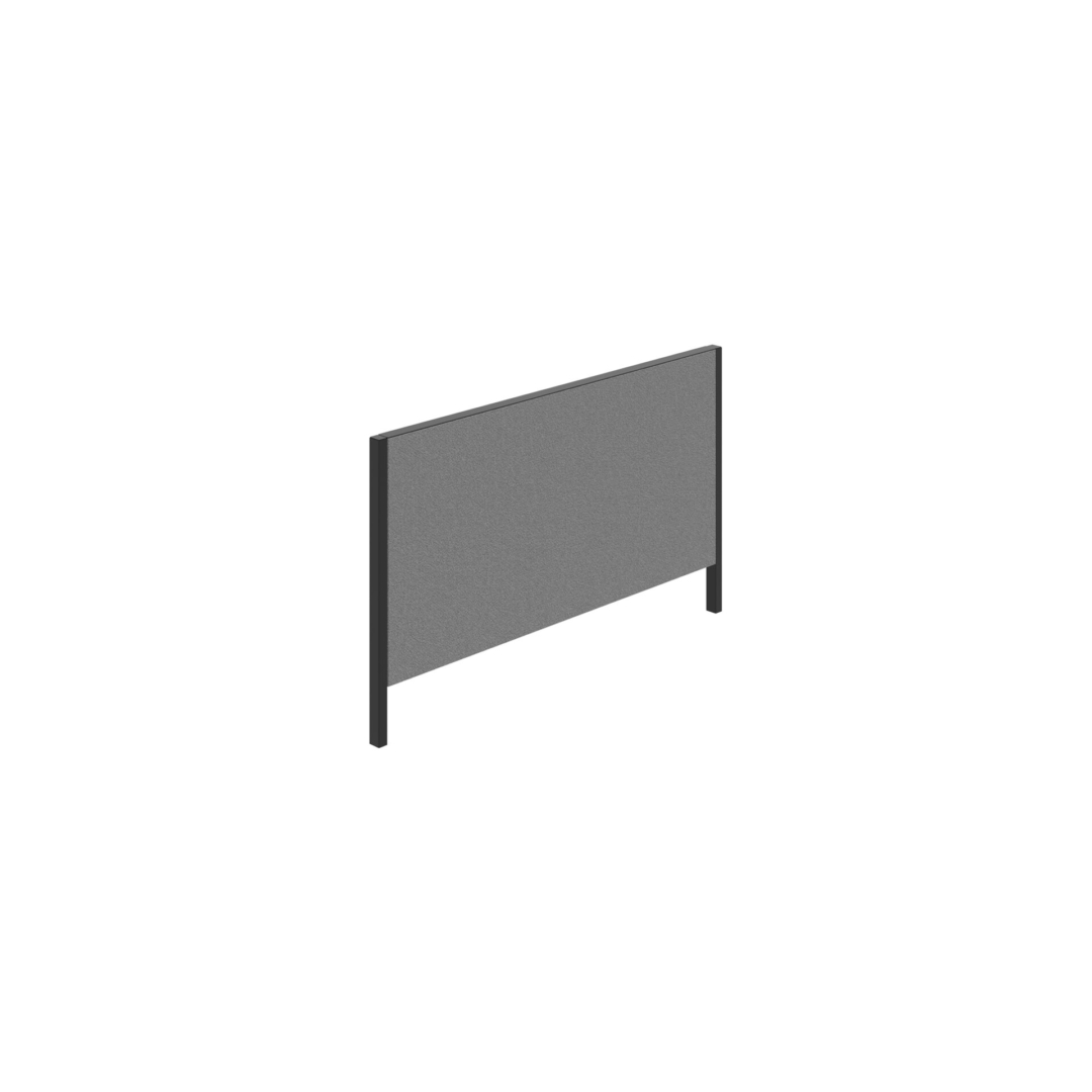 MSD TPA 3 1400 – akustický paravan pro stůl DUAL 3 segmentový, délky 140 cm Hobis