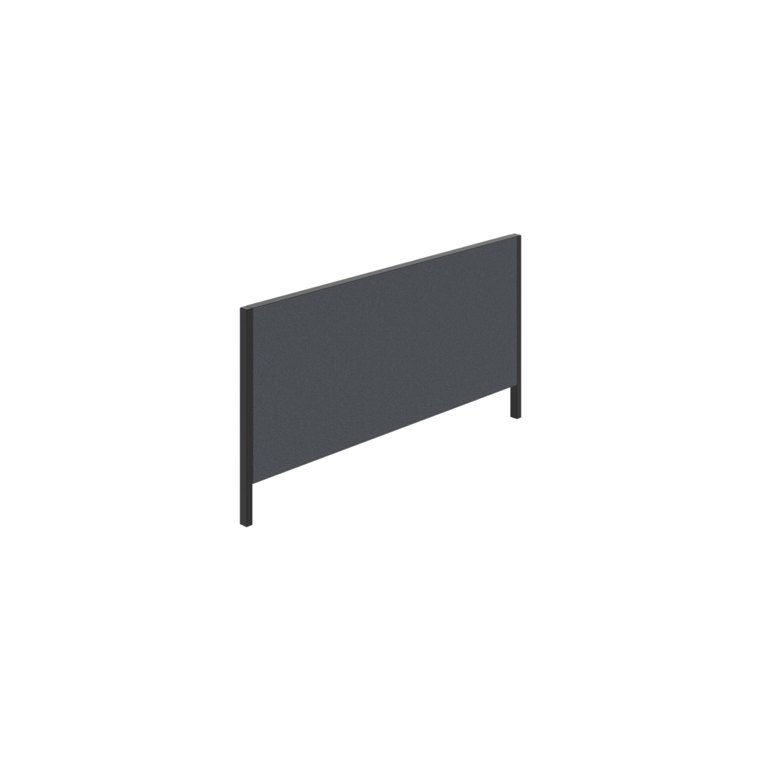 MSD TPA 3 1600 – akustický paravan pro stůl DUAL 3 segmentový, délky 160 cm Hobis