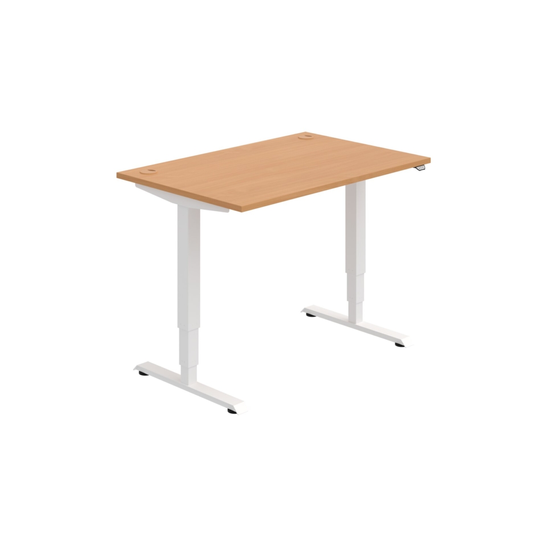 MSR 3 1200 – výškově stavitelný stůl 120 × 80 cm, standardní ovladač Hobis
