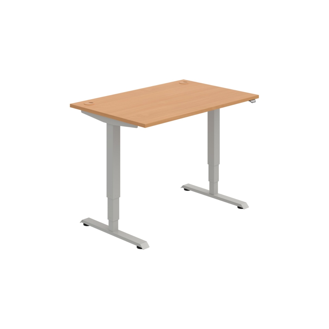 MSR 3 1200 – výškově stavitelný stůl 120 × 80 cm, standardní ovladač Hobis