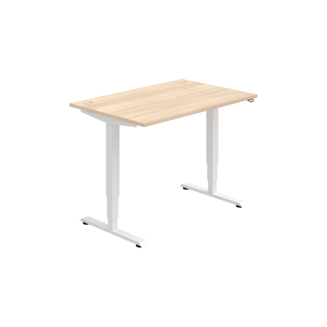 MSR 3 1200 – výškově stavitelný stůl 120 × 80 cm, standardní ovladač Hobis
