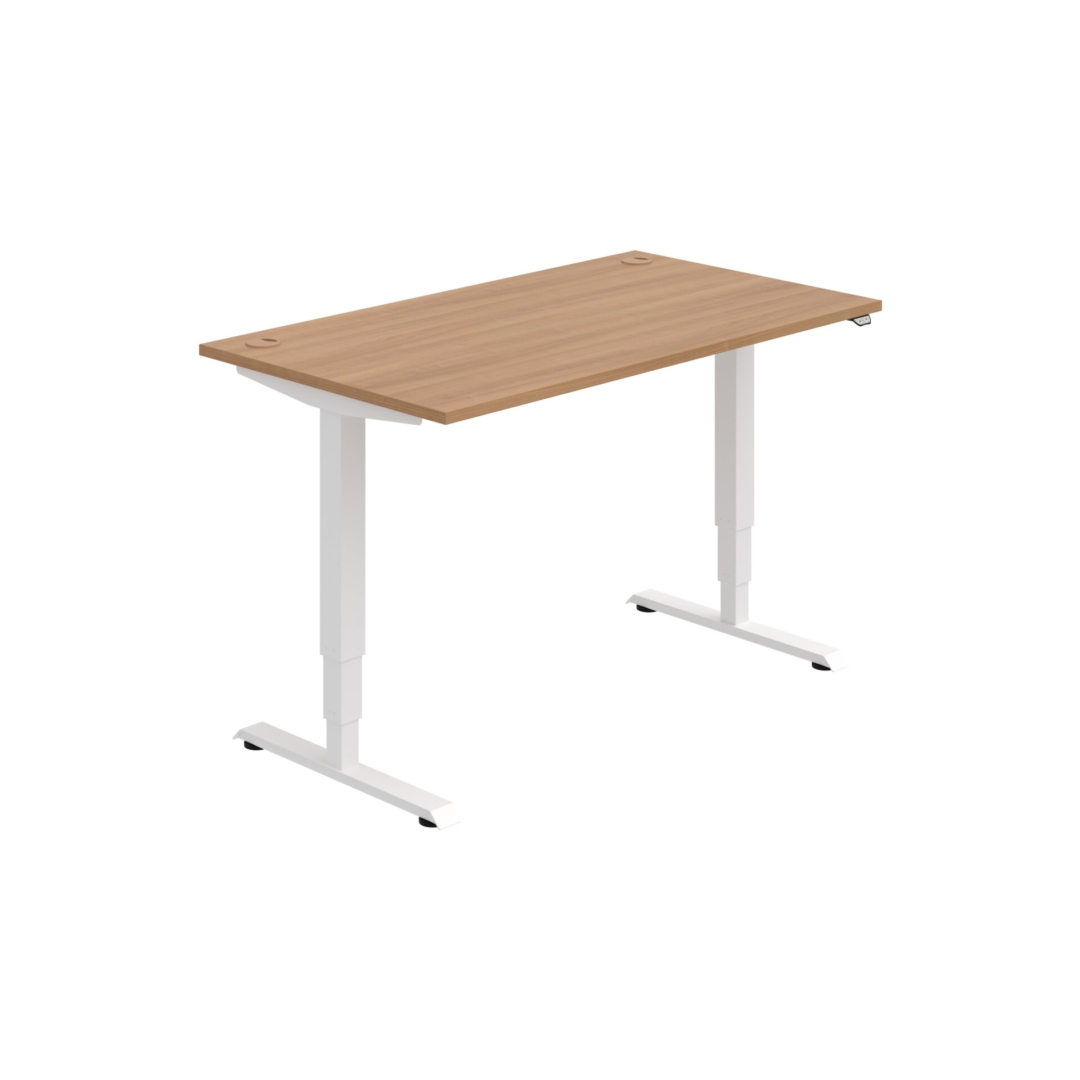 MSR 3 1400 – výškově stavitelný stůl 140 × 80 cm, standardní ovladač Hobis