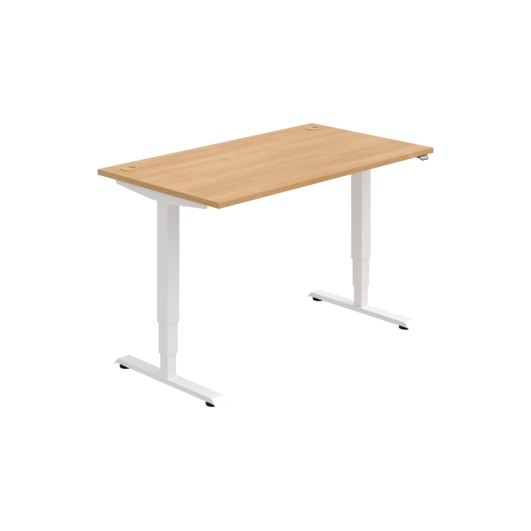 MSR 3 1400 – výškově stavitelný stůl 140 × 80 cm, standardní ovladač Hobis