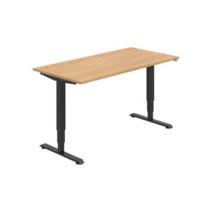MSR 3 1600 – výškově stavitelný stůl 160 × 80 cm, standardní ovladač Hobis