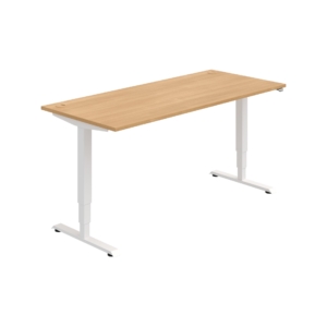 MSR 3 1800 – výškově stavitelný stůl 180 × 80 cm, standardní ovladač Hobis
