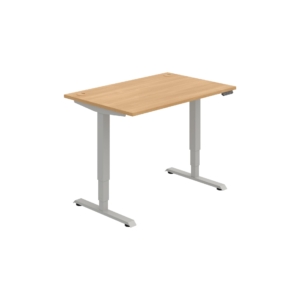 MSR 3M 1200 – výškově stavitelný stůl 120 × 80 cm, paměťový ovladač Hobis