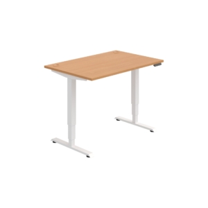 MSR 3M 1200 – výškově stavitelný stůl 120 × 80 cm, paměťový ovladač Hobis