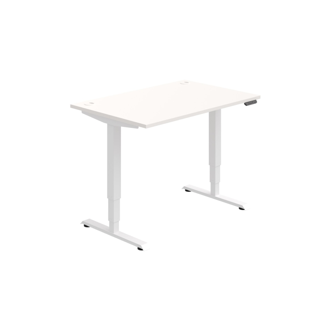 MSR 3M 1200 – výškově stavitelný stůl 120 × 80 cm, paměťový ovladač Hobis