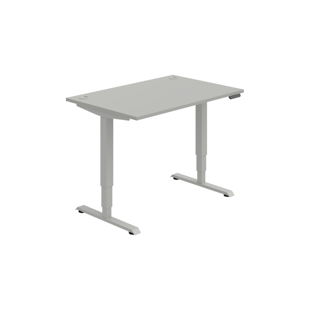 MSR 3M 1200 – výškově stavitelný stůl 120 × 80 cm, paměťový ovladač Hobis