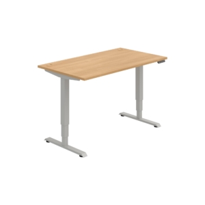 MSR 3M 1400 – výškově stavitelný stůl 140 × 80 cm, paměťový ovladač Hobis