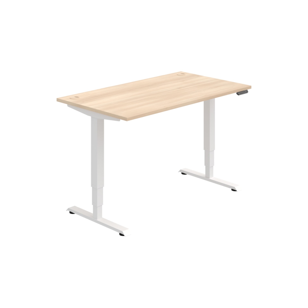 MSR 3M 1400 – výškově stavitelný stůl 140 × 80 cm, paměťový ovladač Hobis