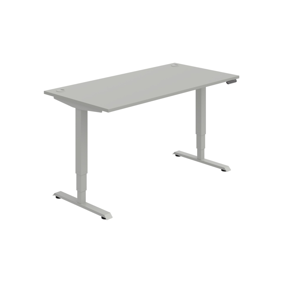 MSR 3M 1600 – výškově stavitelný stůl 160 × 80 cm, paměťový ovladač Hobis