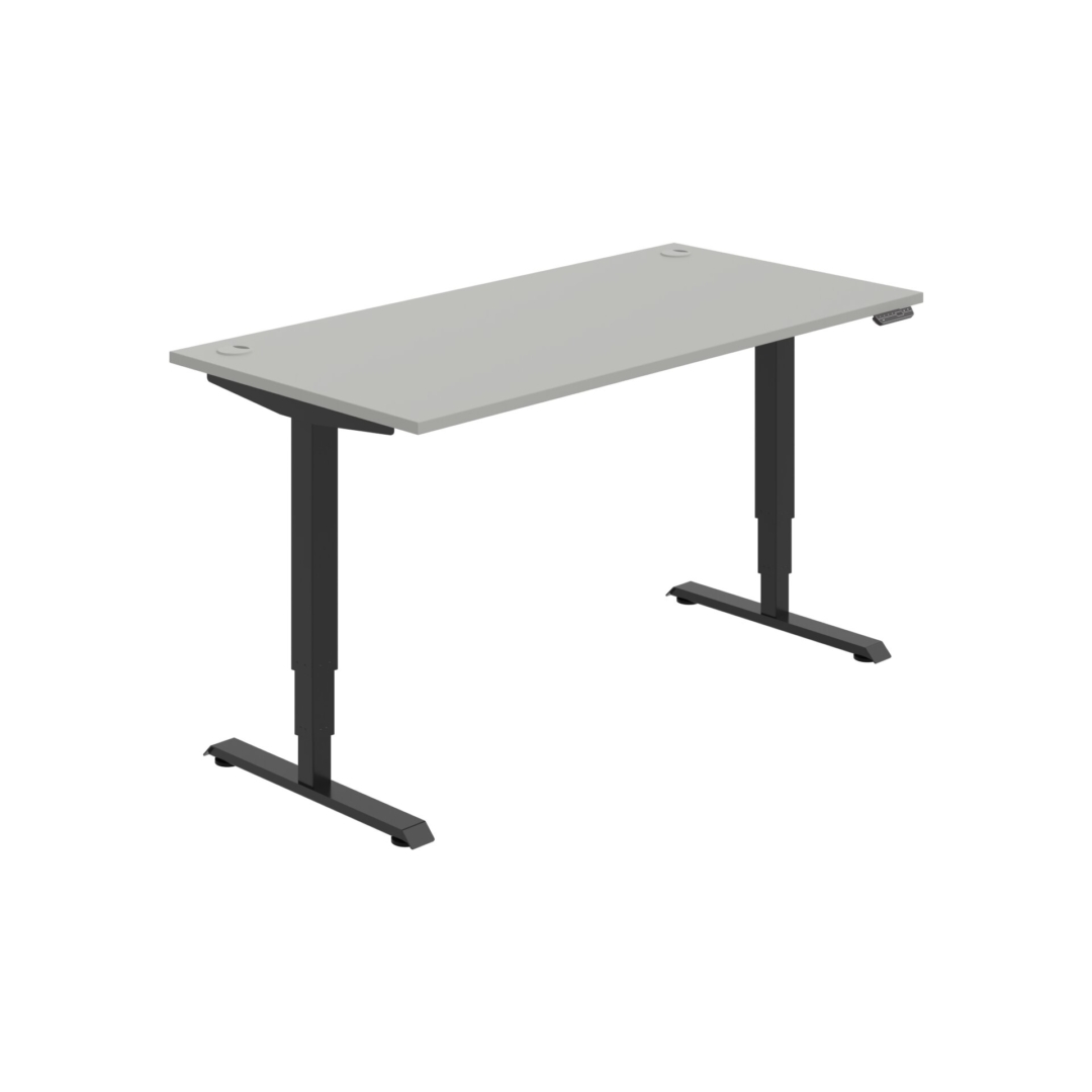MSR 3M 1600 – výškově stavitelný stůl 160 × 80 cm, paměťový ovladač Hobis