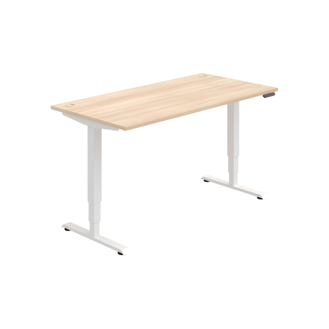 MSR 3M 1600 – výškově stavitelný stůl 160 × 80 cm, paměťový ovladač Hobis