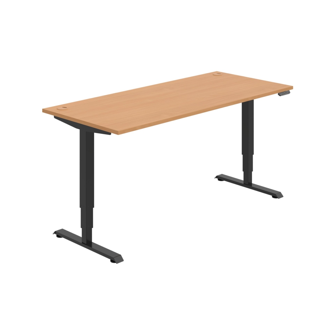 MSR 3M 1800 – výškově stavitelný stůl 180 × 80 cm, paměťový ovladač Hobis
