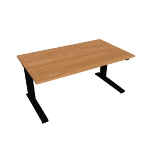 VP2 140 – výškově stavitelný stůl 140 × 80 cm, standardní ovladač Hobis