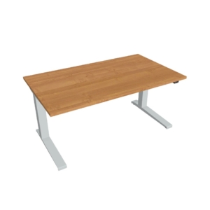 VP2 140 – výškově stavitelný stůl 140 × 80 cm, standardní ovladač Hobis