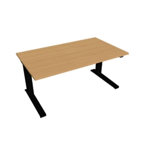 VP2 140 – výškově stavitelný stůl 140 × 80 cm, standardní ovladač Hobis