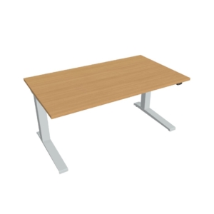 VP2 140 – výškově stavitelný stůl 140 × 80 cm, standardní ovladač Hobis