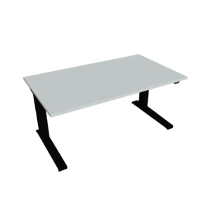 VP2 140 – výškově stavitelný stůl 140 × 80 cm, standardní ovladač Hobis
