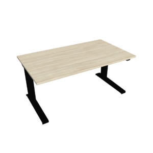 VP2 140 – výškově stavitelný stůl 140 × 80 cm, standardní ovladač Hobis