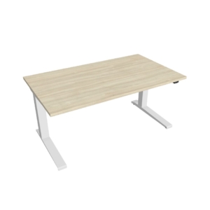 VP2 140 – výškově stavitelný stůl 140 × 80 cm, standardní ovladač Hobis
