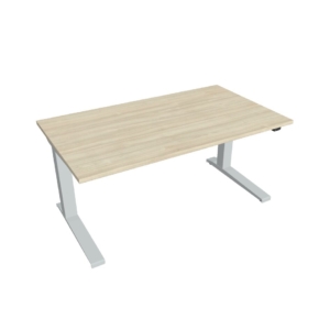 VP2 140 – výškově stavitelný stůl 140 × 80 cm, standardní ovladač Hobis