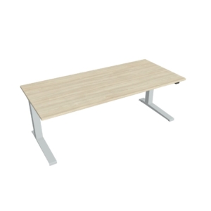 VP2 180 – výškově stavitelný stůl 180 × 80 cm, standardní ovladač Hobis VP2 180 – výškově stavitelný stůl 180 × 80 cm, standardní ovladač Hobis