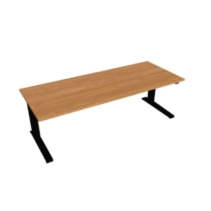 VP2 200 – výškově stavitelný stůl 200 × 80 cm, standardní ovladač Hobis