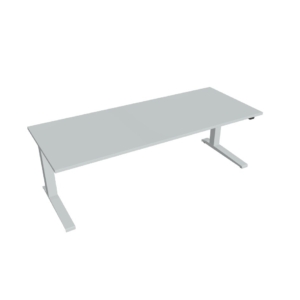 VP2 200 – výškově stavitelný stůl 200 × 80 cm, standardní ovladač Hobis