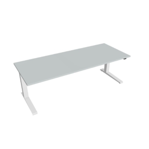 VP2 200 – výškově stavitelný stůl 200 × 80 cm, standardní ovladač Hobis