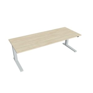 VP2 200 – výškově stavitelný stůl 200 × 80 cm, standardní ovladač Hobis