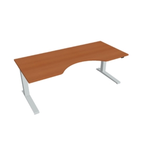 VP3 180 – výškově stavitelný stůl 180 × 80 cm, standardní ovladač Hobis