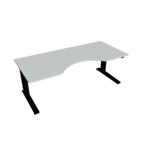 VP3 180 – výškově stavitelný stůl 180 × 80 cm, standardní ovladač Hobis
